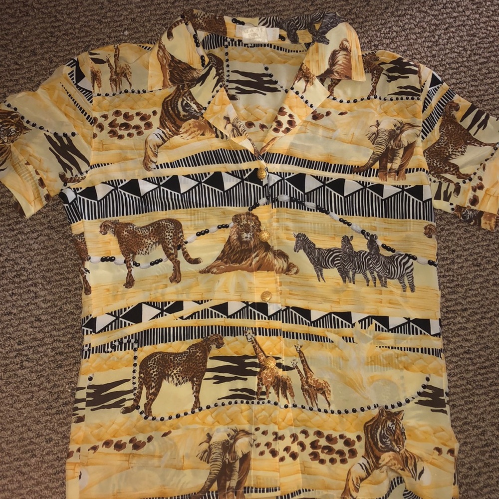 Escada Safari Button up